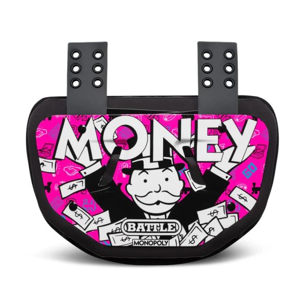 BATTLE Money Man 3.0 Back Plate Adult - Neon Pink