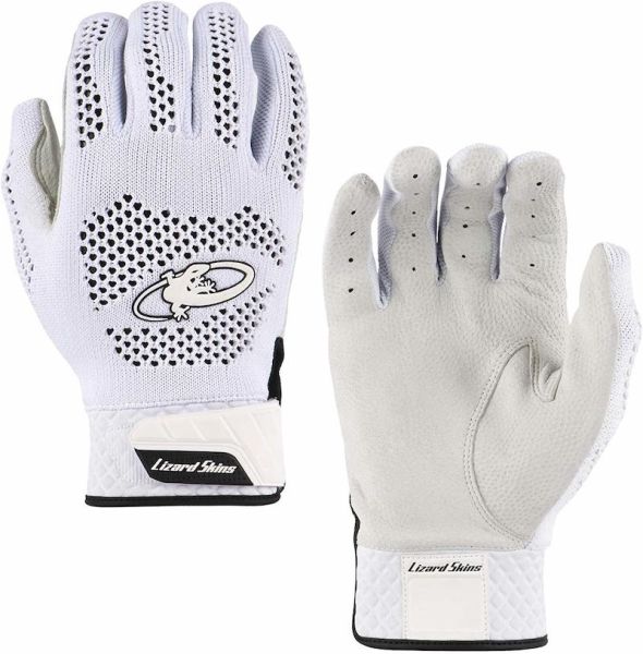 Lizard Skins Pro Knit V2 Batting Glove - White