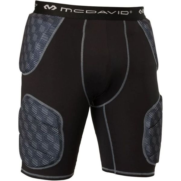 McDavid Rival Integrated 5-Pad Girdle - Black