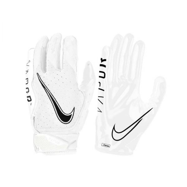 all white nike football gloves