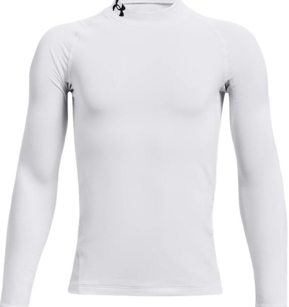 Under Armour YOUTH Coldgear Armour Mock - White