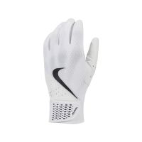 Nike Alpha Batting Gloves - White Nike Alpha Batting Gloves - White