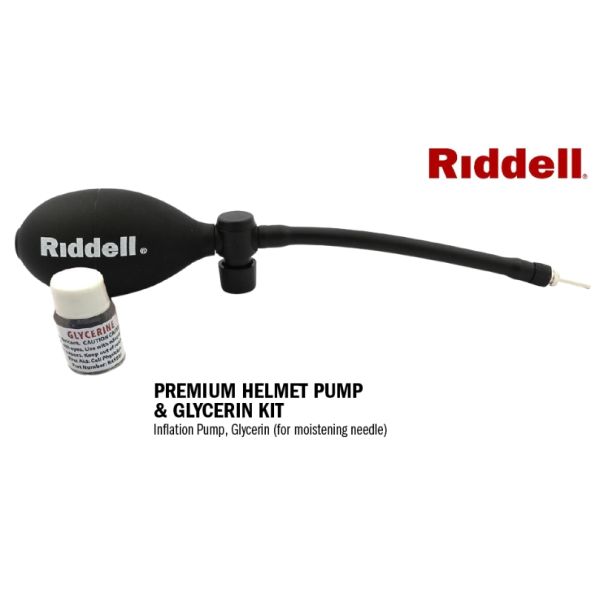 Riddell Premium Helmet Pump & Glycerin Kit