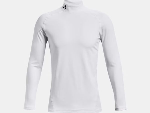 Under Armour Coldgear Armour FITTED Mock - White