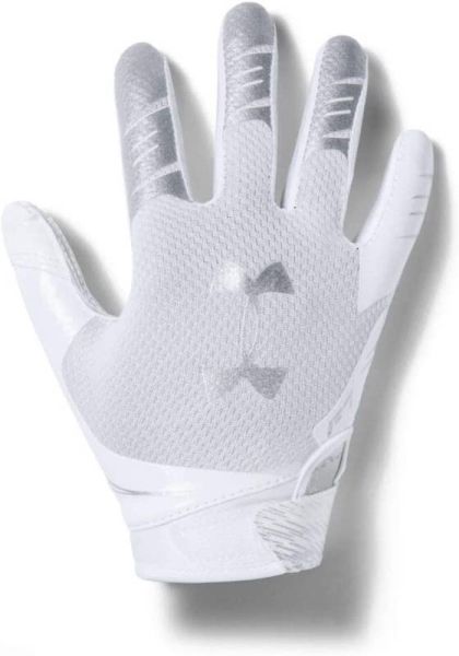 Under Armour F7 YOUTH Football Gloves - White