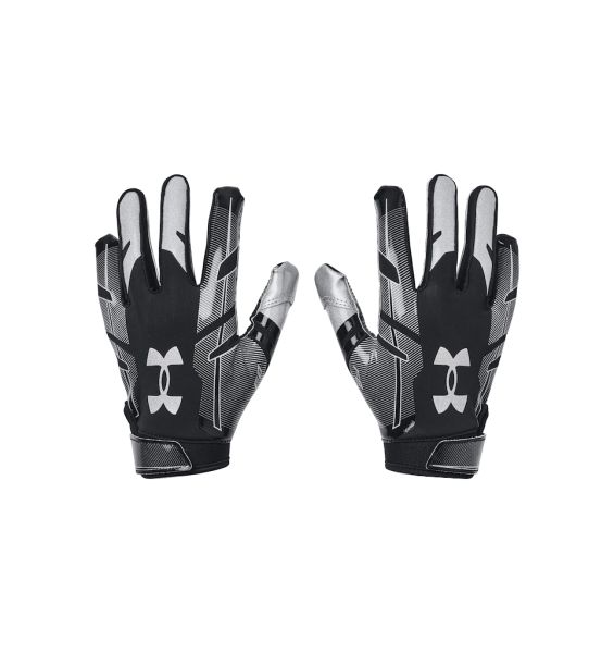 Under Armour F8 YOUTH Football Gloves - Black