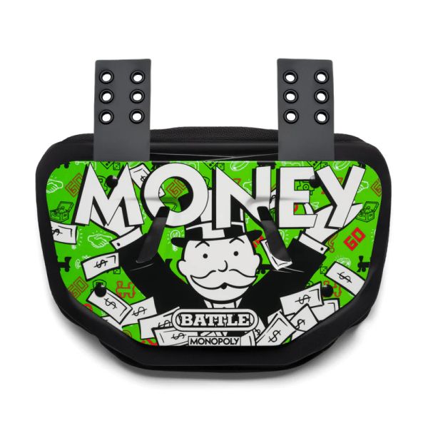BATTLE Money Man 3.0 Back Plate Adult - Neon Green