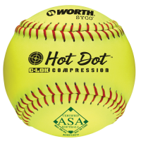 Worth AHD12CY 12" Syco Hot Dot (52/300) Softball ASA Worth AHD12CY 12" Syco Hot Dot (52/300) Softball ASA