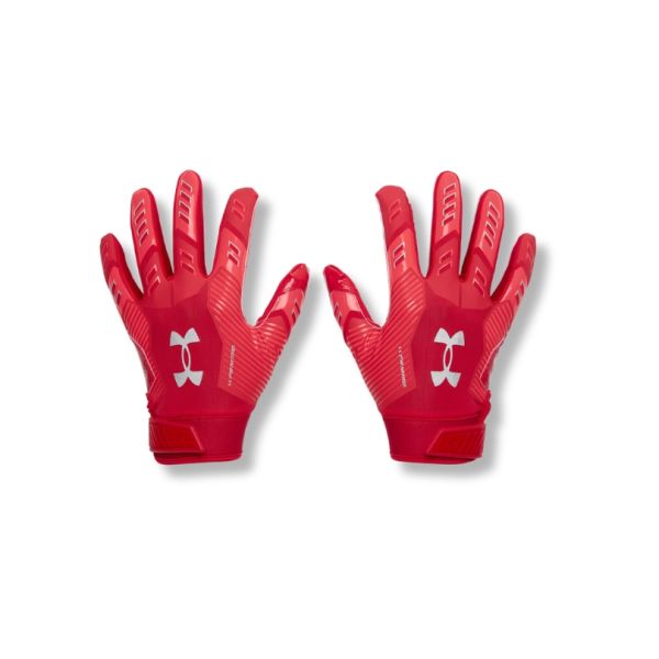 Under Armour F9 Nitro Football Gloves - Red