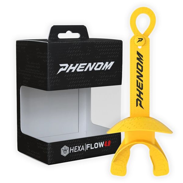 Phenom Elite Hexa-Flow 4.0 Football Mouthguard - Yellow