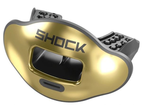 Shock Doctor Max AirFlow 2.0 Lipguard Chrome Gold