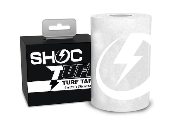 SHOC TUFF Turf Tape, Extra Wide - White