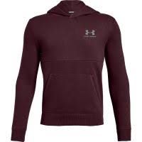 Under Armour Boys EU Cotton Fleece Hoody - Red