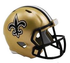 Speed Pocket Pro Club Helmet - New Orleans Saints