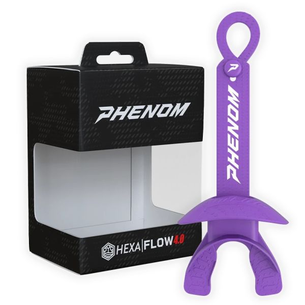 Phenom Elite Hexa-Flow 4.0 Football Mouthguard - Purple
