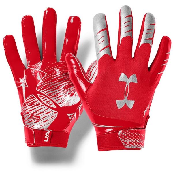 Under Armour F7 Football Gloves - Red