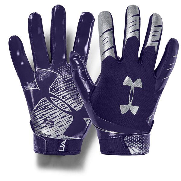 Under Armour F7 Football Gloves - Purple