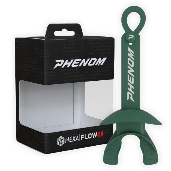 Phenom Elite Hexa-Flow 4.0 Football Mouthguard - Dark Green