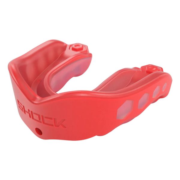 Shock Doctor Gel Max Adult Convertible Mouthpiece - Red