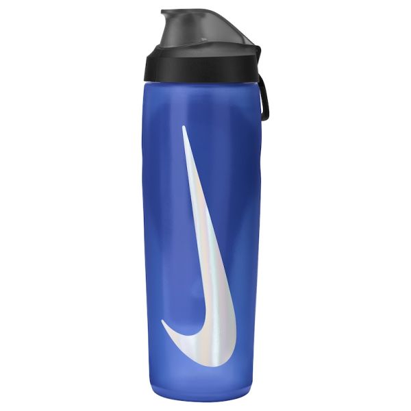 Nike Refuel Bottle Locking Lid 24oz/709ml - Game Royal