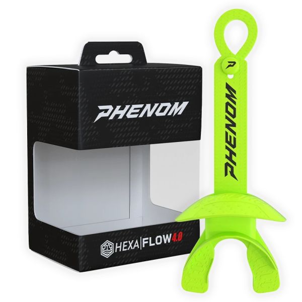 Phenom Elite Hexa-Flow 4.0 Football Mouthguard - Slime Green