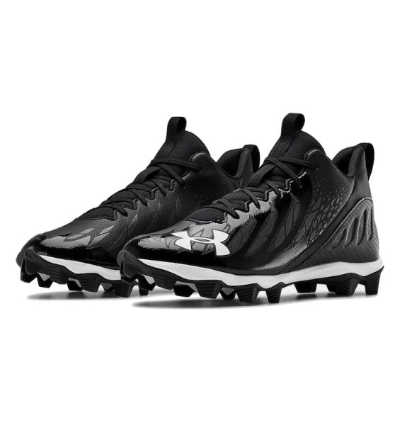 Under Armour Spotlight Franchise RM WIDE Football Cleats - Black