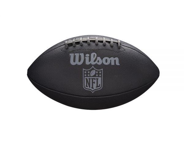 Wilson NFL JET BLACK Junior Size Composite Football