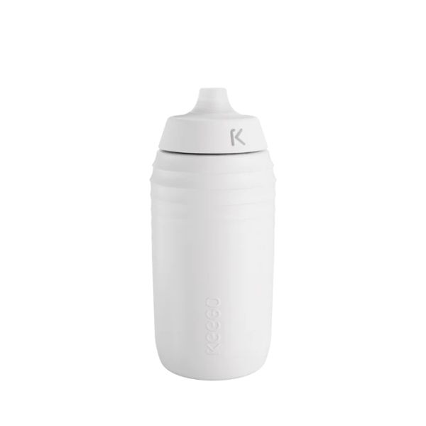 Keego Trinkflasche Titanium White 0,5 Liter