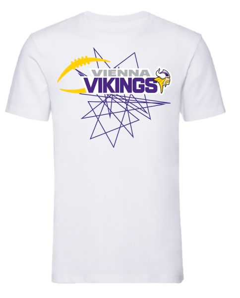 Vienna Vikings Classic T-Shirt - White