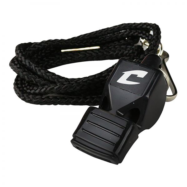 Champro Officials' Whistle with Lanyard & Mouth Cushion