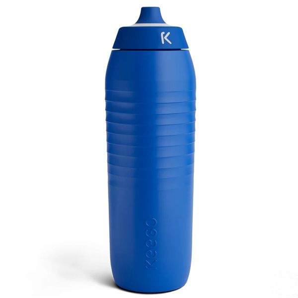 Keego Trinkflasche Titanium Electric Blue 0,75 Liter