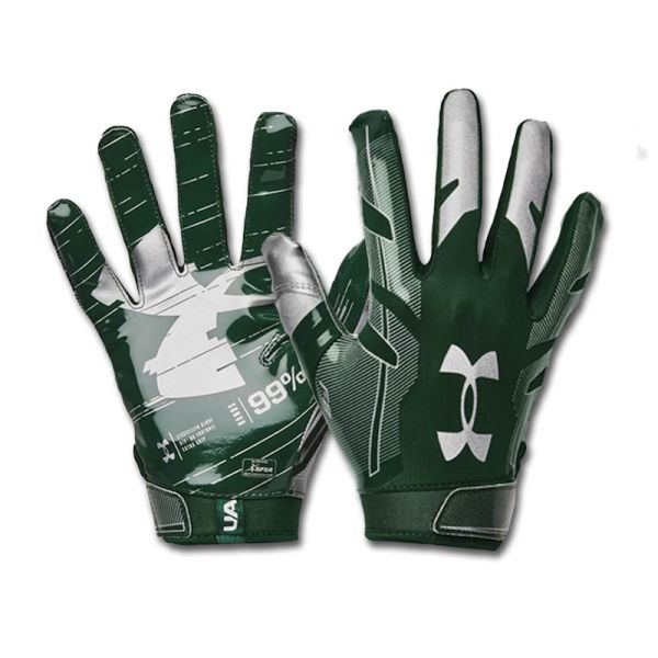 Under Armour F8 Football Gloves - Green