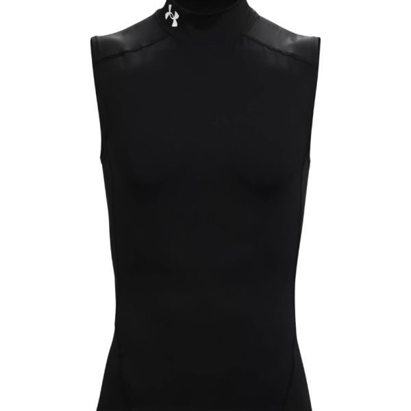 Under Armour HeatGear Armour Compression Sleeveless Mock - Black
