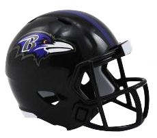 Speed Pocket Pro Club Helmet - Baltimore Ravens