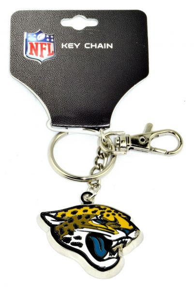 NFL Zamac Keychain - Jacksonville Jaguars