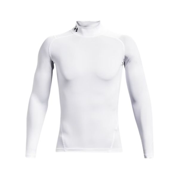 Under Armour HeatGear Armour Compression Longsleeve Mock - White