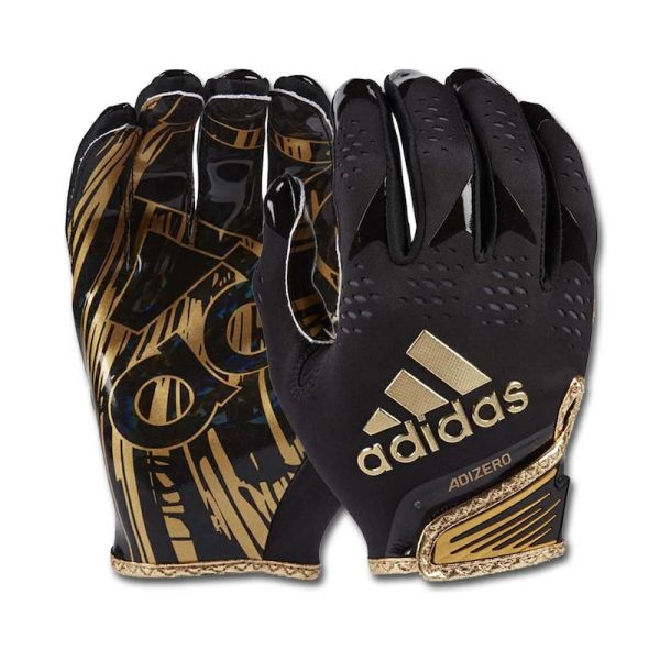 Adidas ADIZERO 12.0 Gloves - Black/Gold