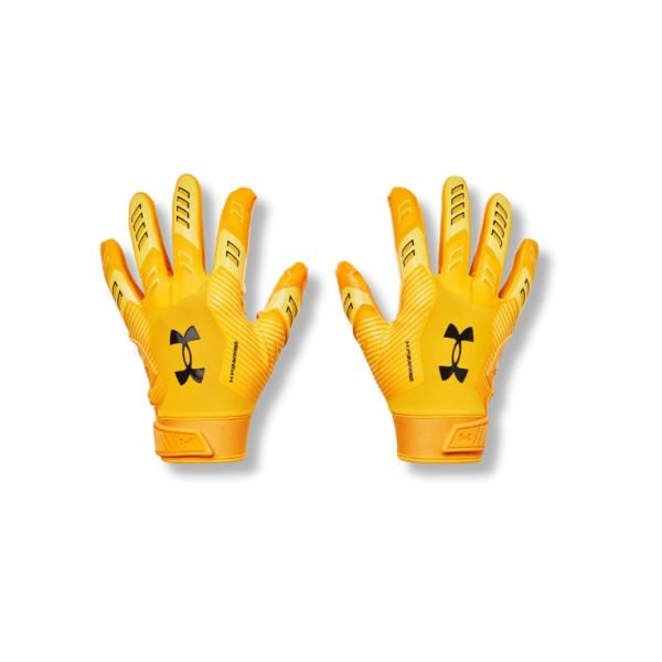 Under Armour F9 Nitro Football Gloves - Gold