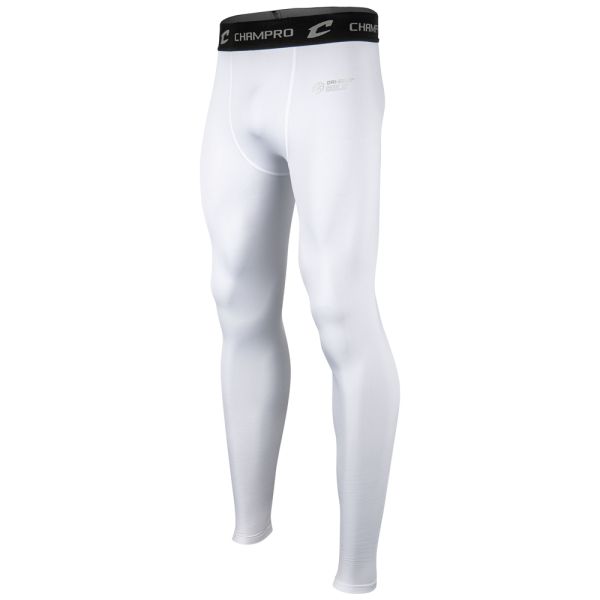 Champro YOUTH Cold Weather Compression Bottom - White