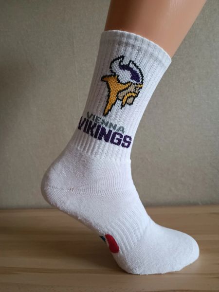Vienna Vikings Socks - White
