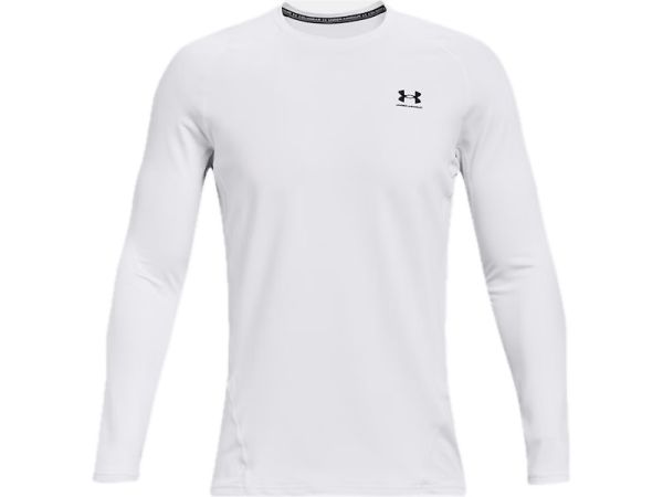 Under Armour Coldgear Fitted Crew Mock - White