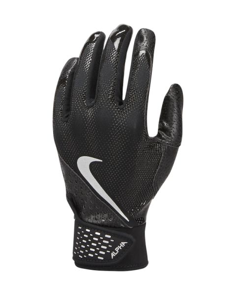 Nike Alpha YOUTH Batting Gloves - Black