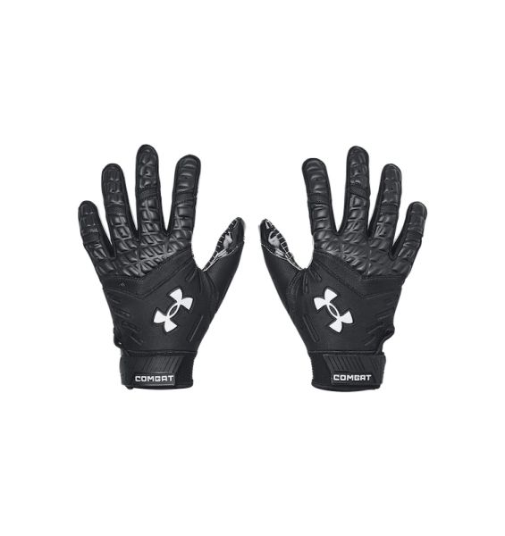 Under Armour Combat Football Gloves - Black