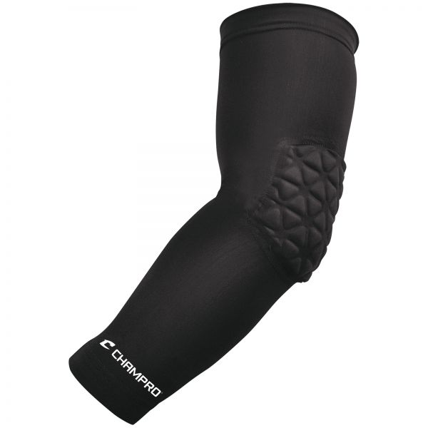 Champro Arm Sleeve with Elbow Padding - Black