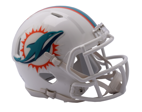 Speed Mini Helmet - Miami Dolphins
