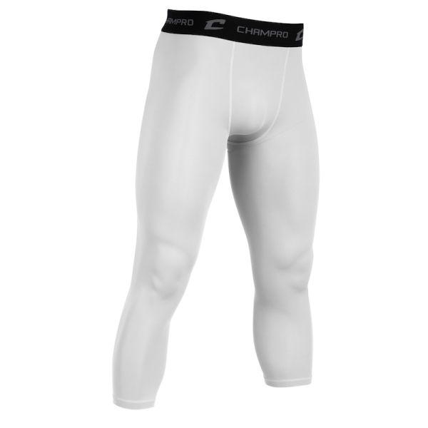 Champro 3/4 Lenght Compression Tight - White